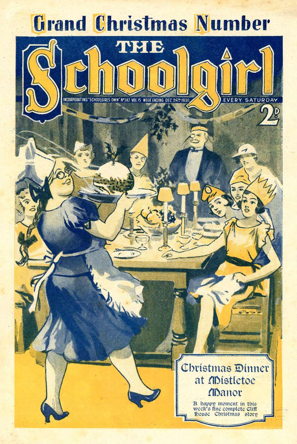 Comic Book Cover For The Schoolgirl 387
