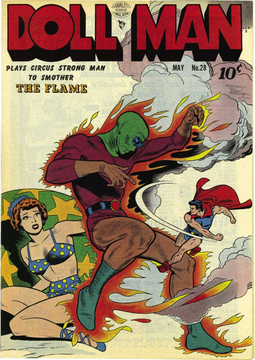 Comic Book Cover For Doll Man 28 - Version 1