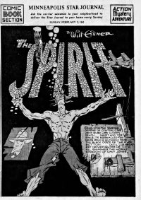 Large Thumbnail For The Spirit (1941-02-02) - Minneapolis Star Journal (b/w)