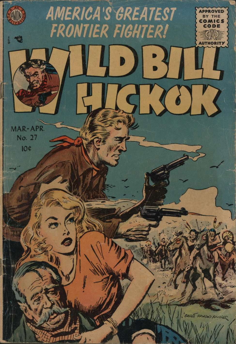 Comic Book Cover For Wild Bill Hickok 27