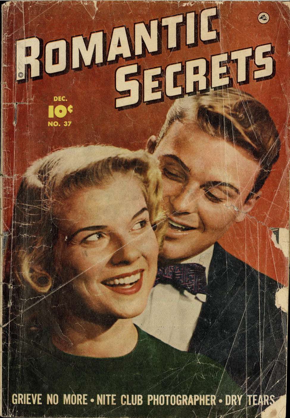 Comic Book Cover For Romantic Secrets 37