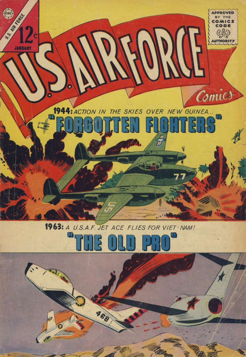Comic Book Cover For U.S. Air Force Comics 31