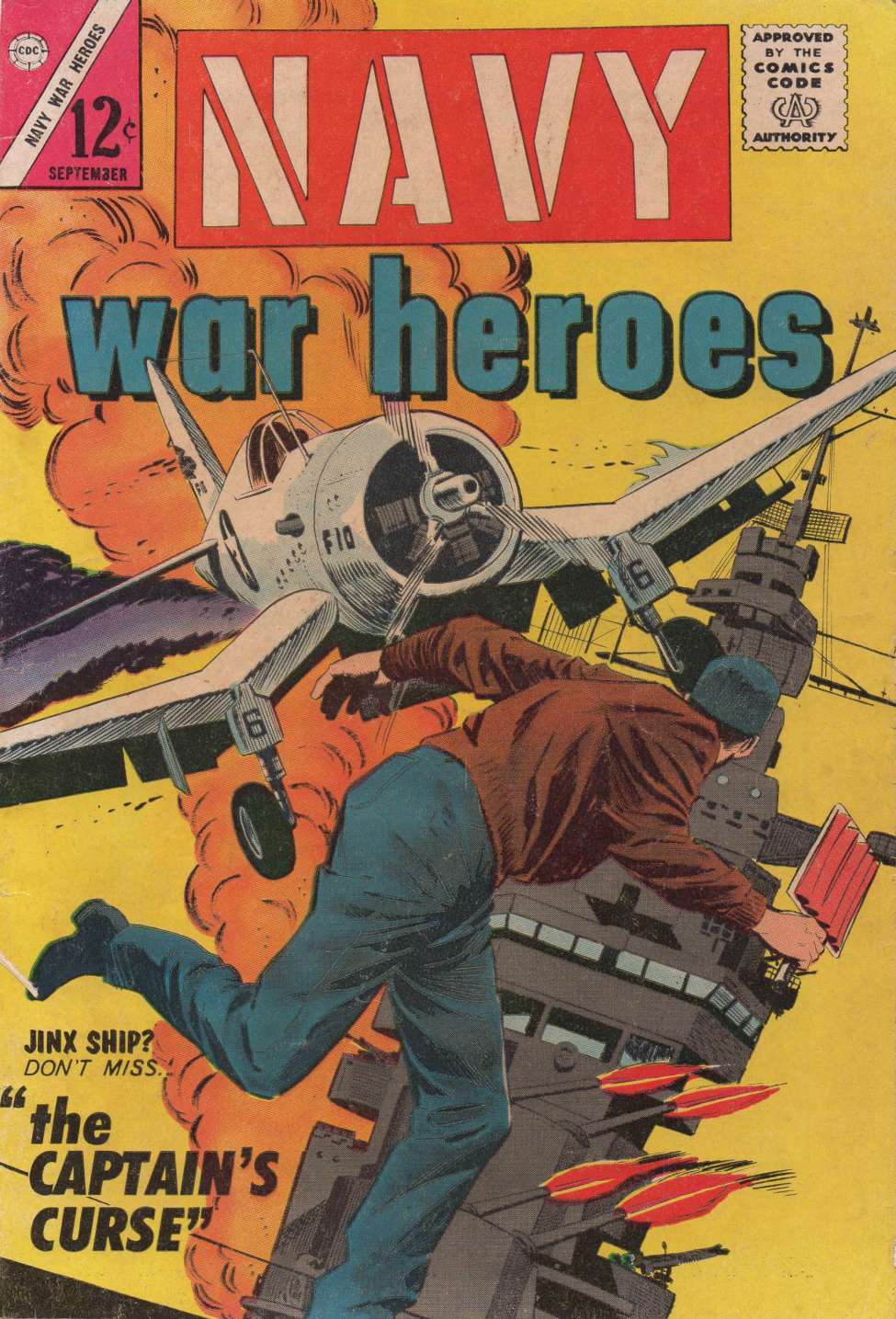 Comic Book Cover For Navy War Heroes 4