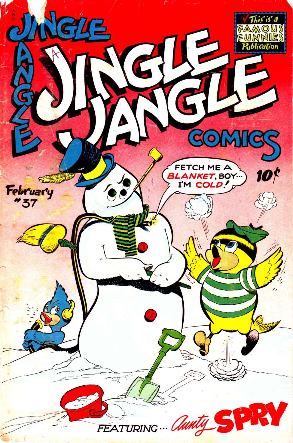 Book Cover For Jingle Jangle Comics 37