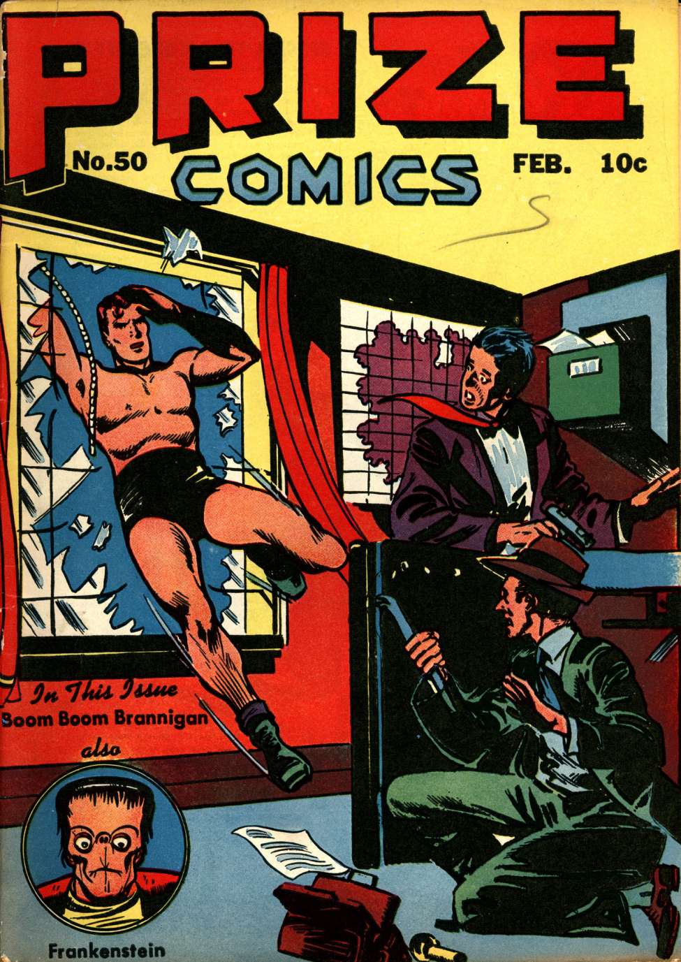 Book Cover For Prize Comics 50 (alt) - Version 2