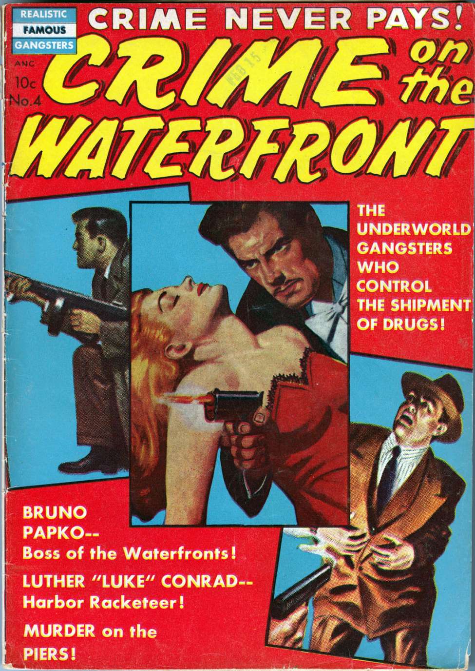 Book Cover For Crime on the Waterfront 4