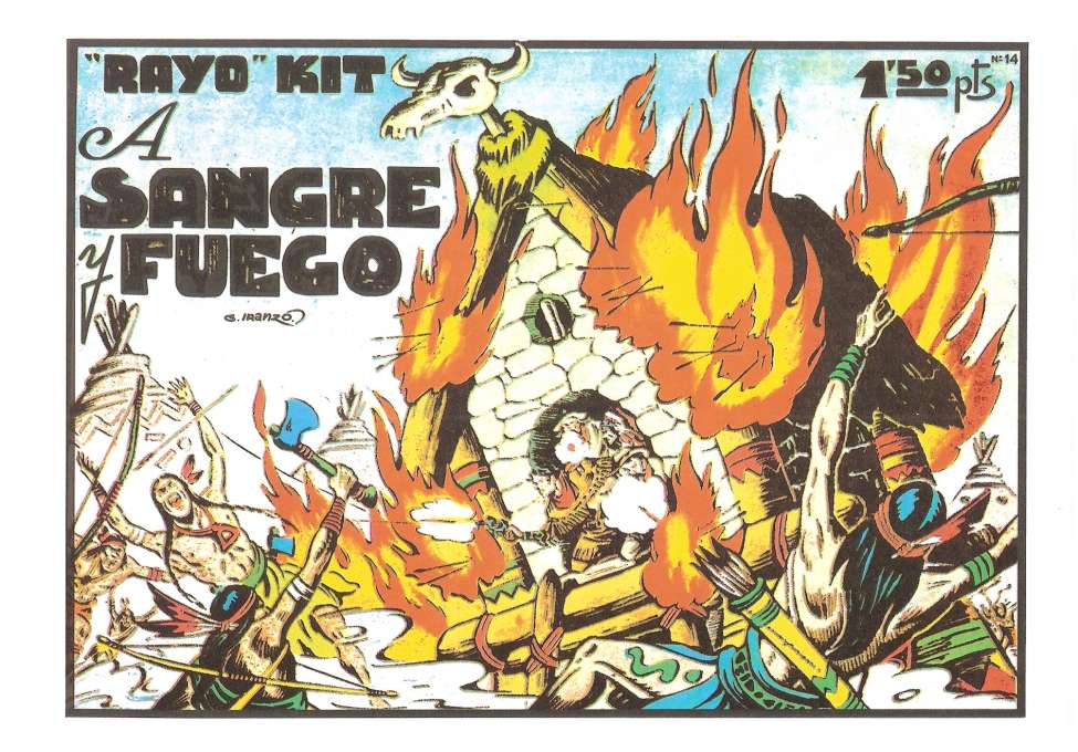 Comic Book Cover For Rayo Kit 14 - A Sangre y Fuego