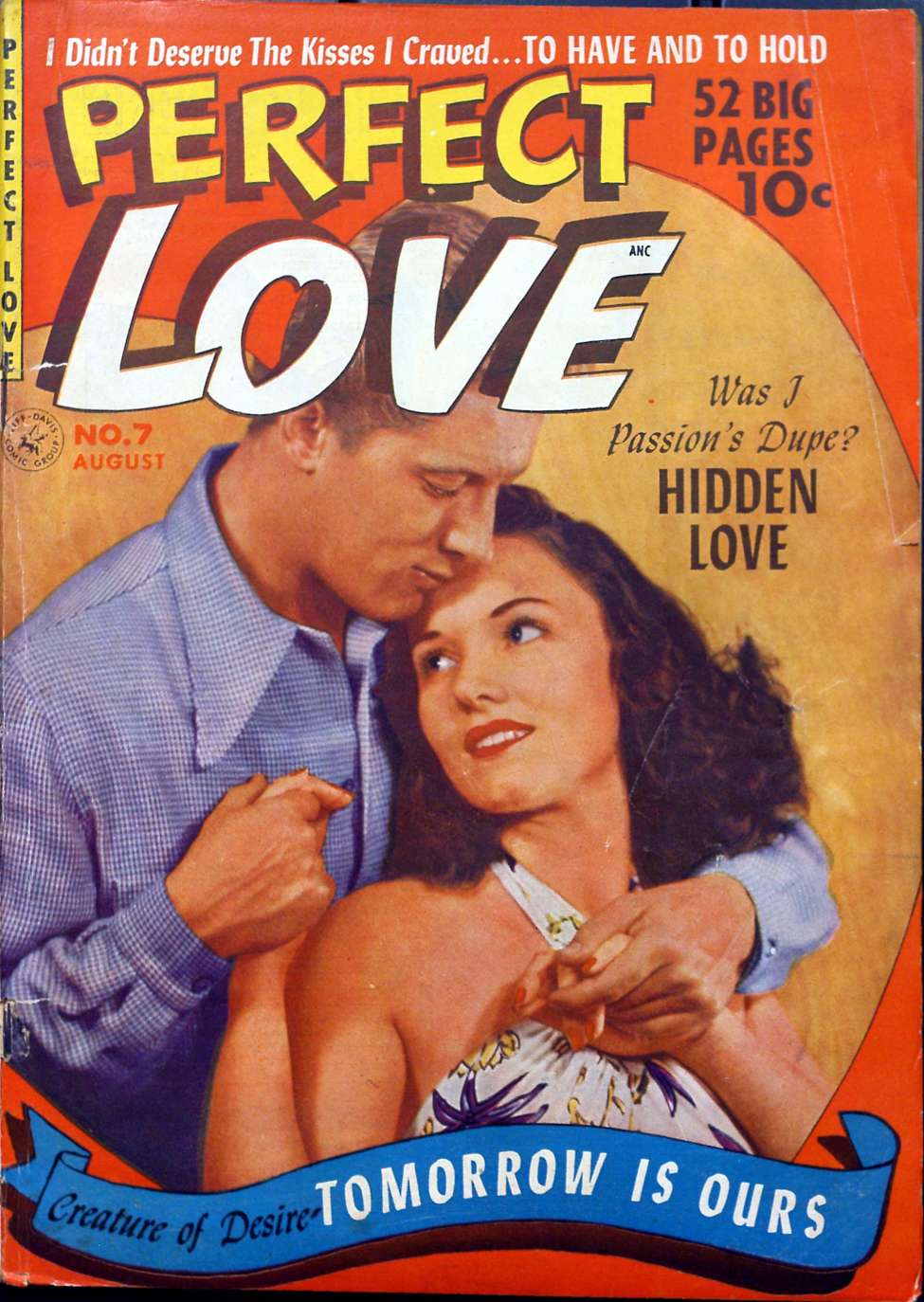Comic Book Cover For Perfect Love 7