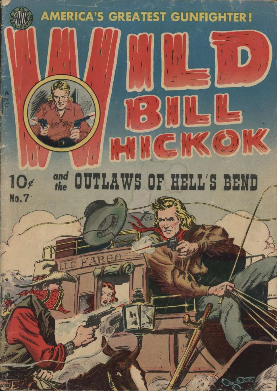Comic Book Cover For Wild Bill Hickok 7