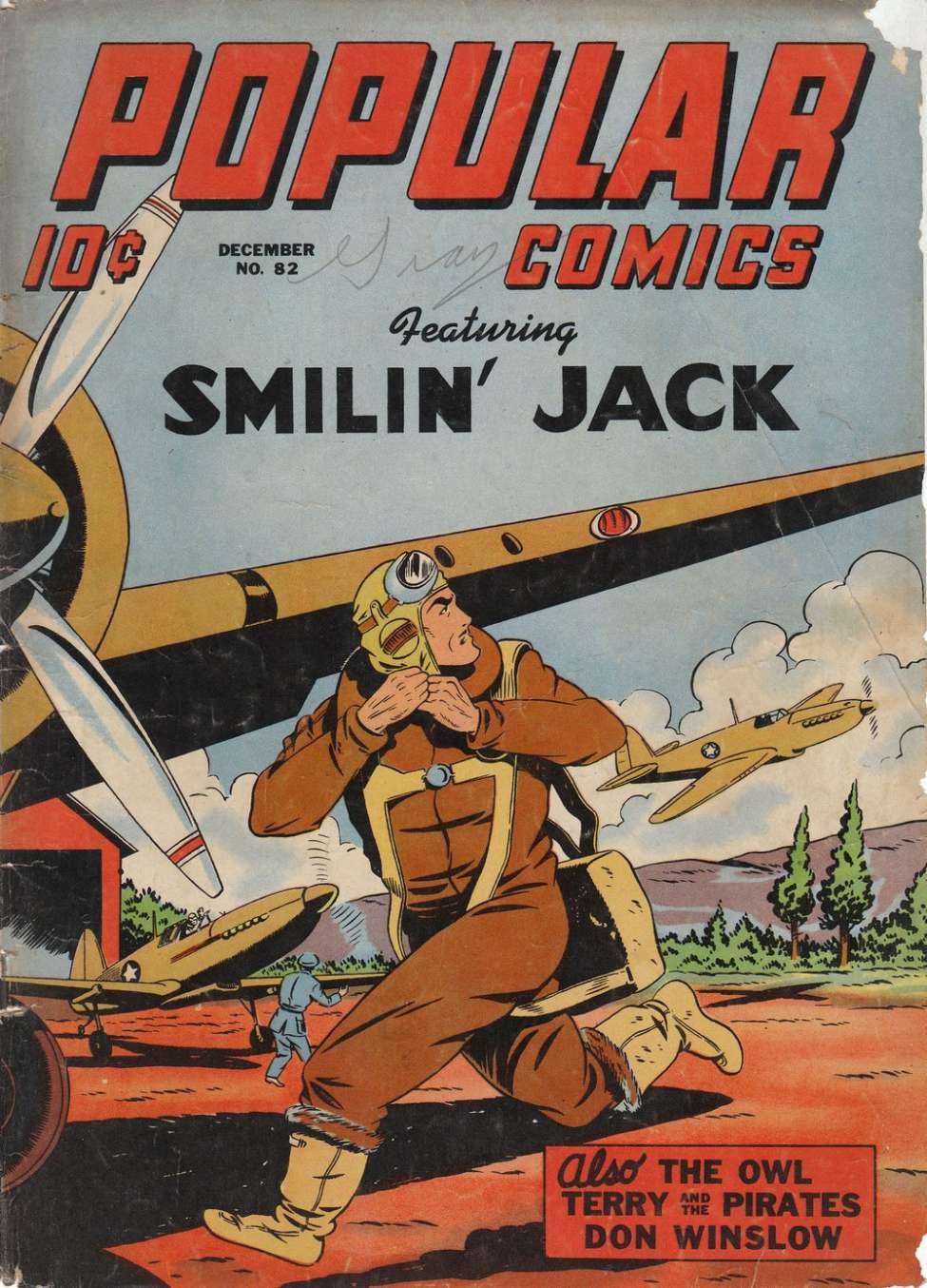 Book Cover For Popular Comics 82