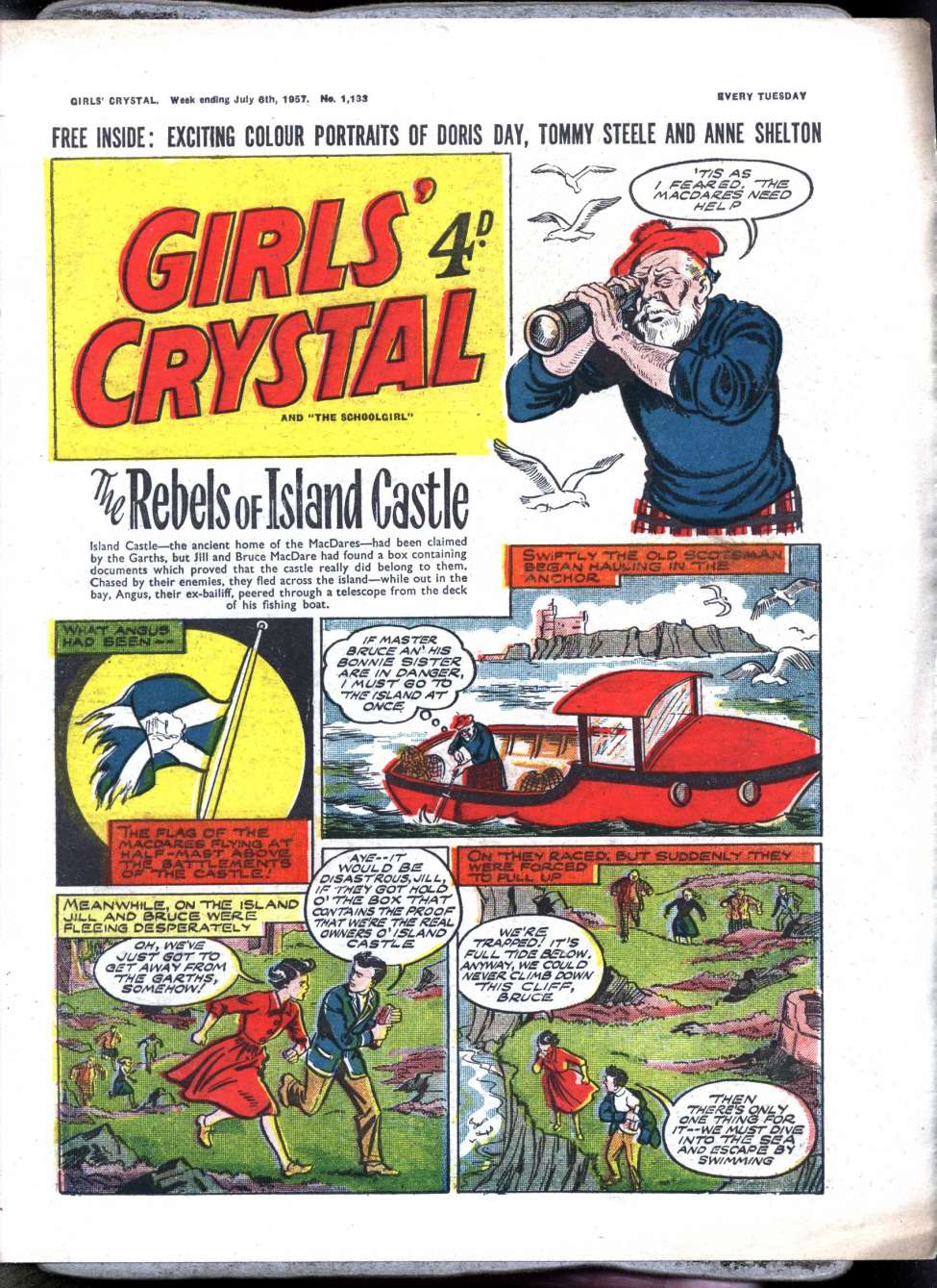Book Cover For Girls' Crystal 1133
