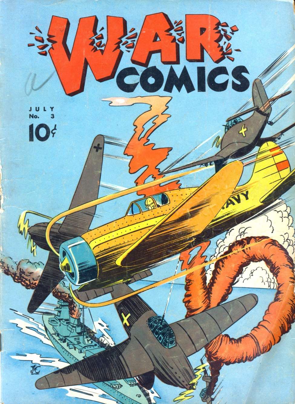 Book Cover For War Comics 3