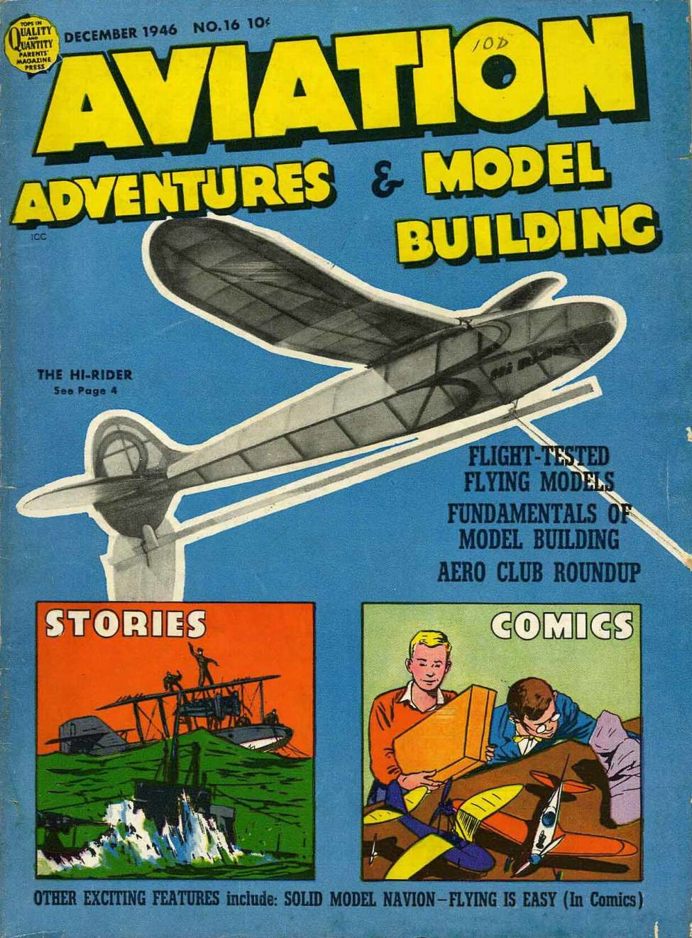 Book Cover For Aviation Adventures and Model Building 16