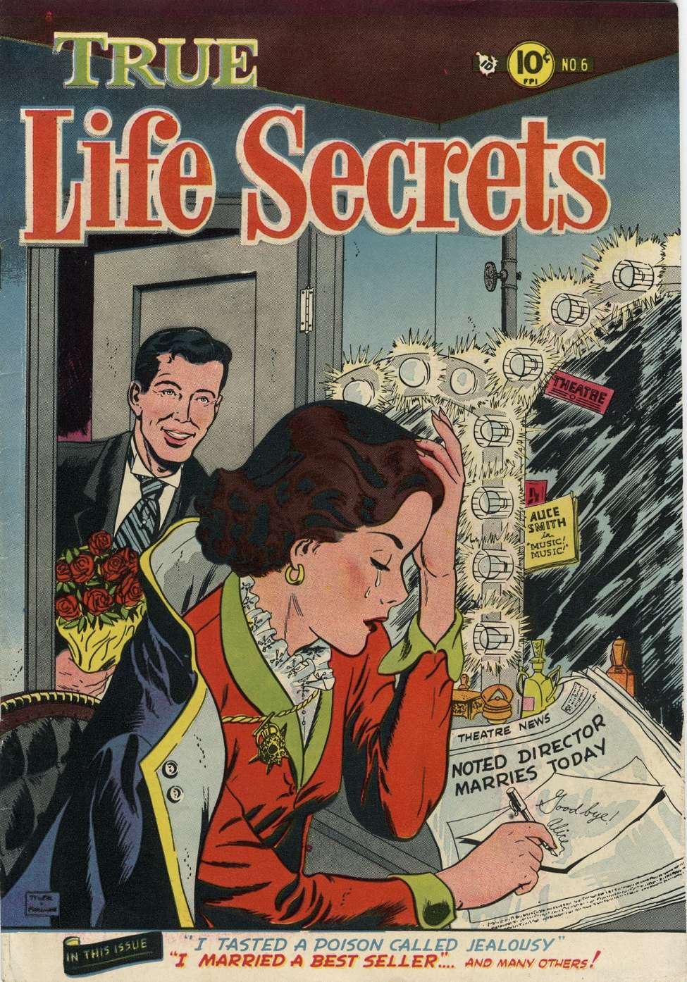 Comic Book Cover For True Life Secrets 6