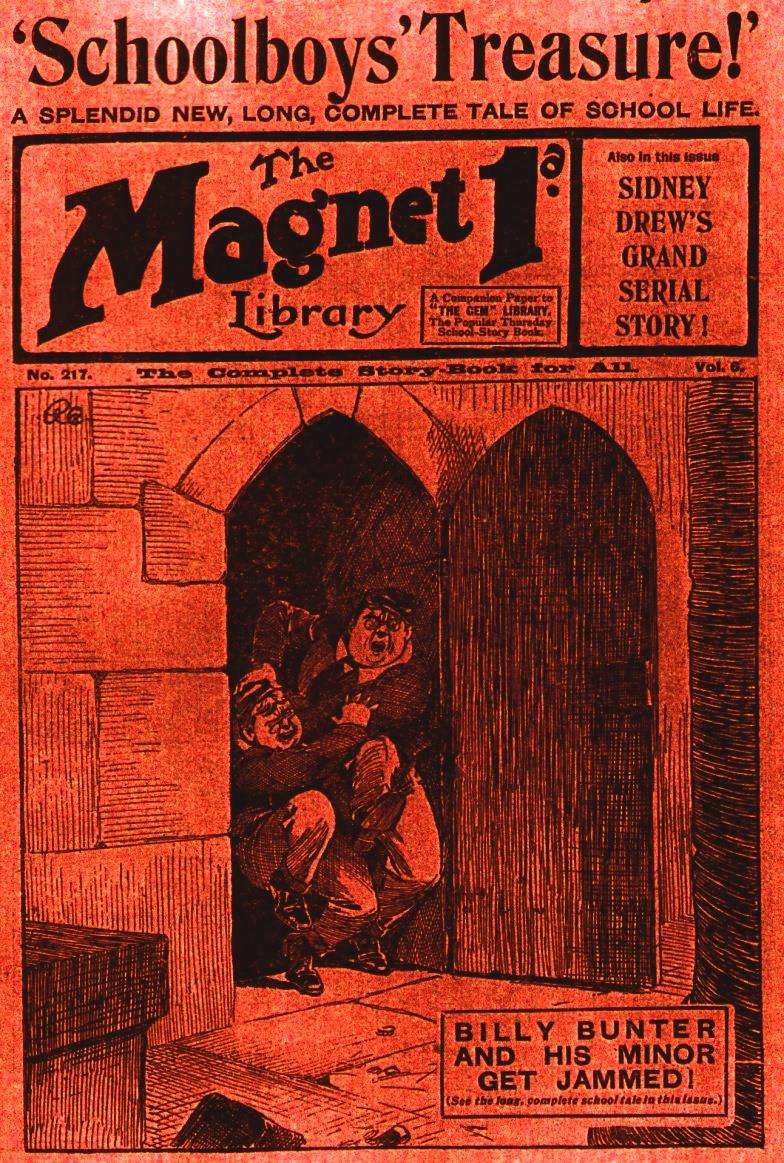 Book Cover For The Magnet 217 - Schoolboys' Treasure