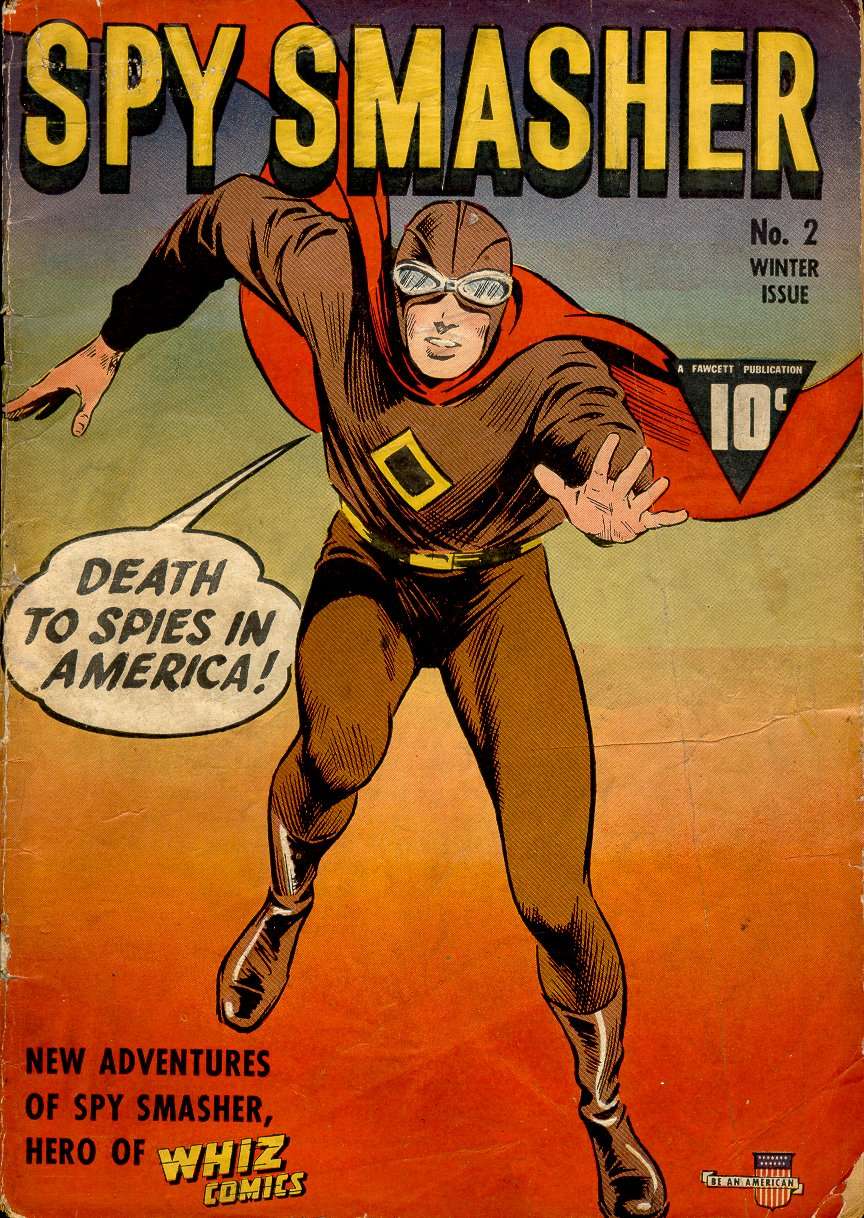 Comic Book Cover For Spy Smasher 2