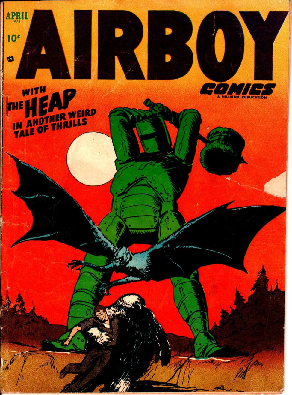 Comic Book Cover For Airboy Comics v10 3