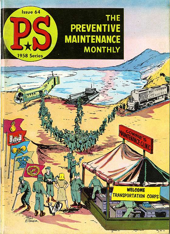 Comic Book Cover For PS Magazine 64