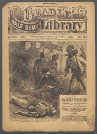 Large Thumbnail For Beadle's Half Dime Library 580 - The Outcast Cadet