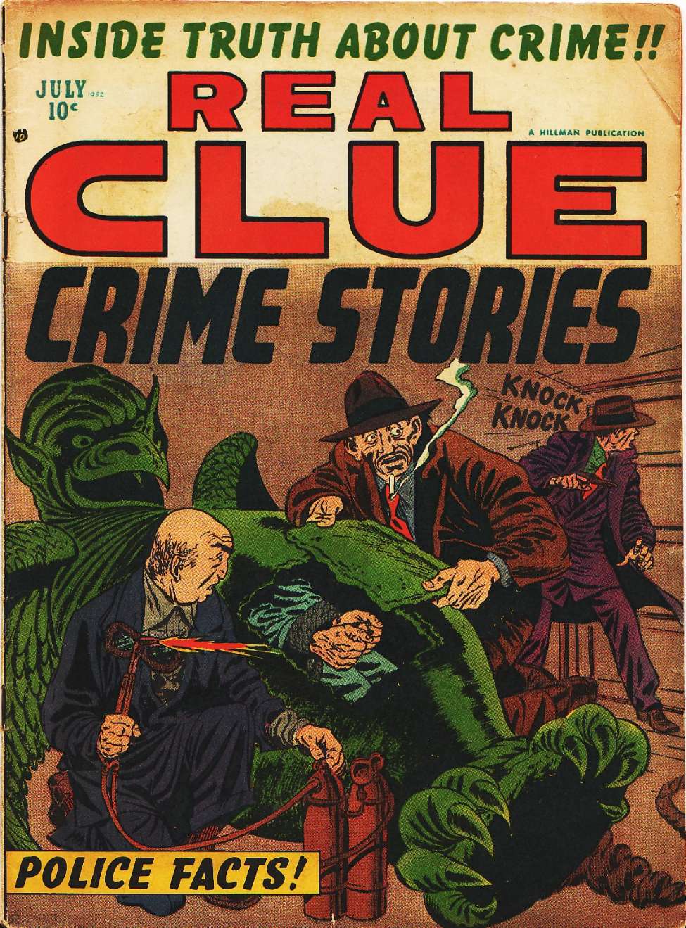 Book Cover For Real Clue Crime Stories v7 5