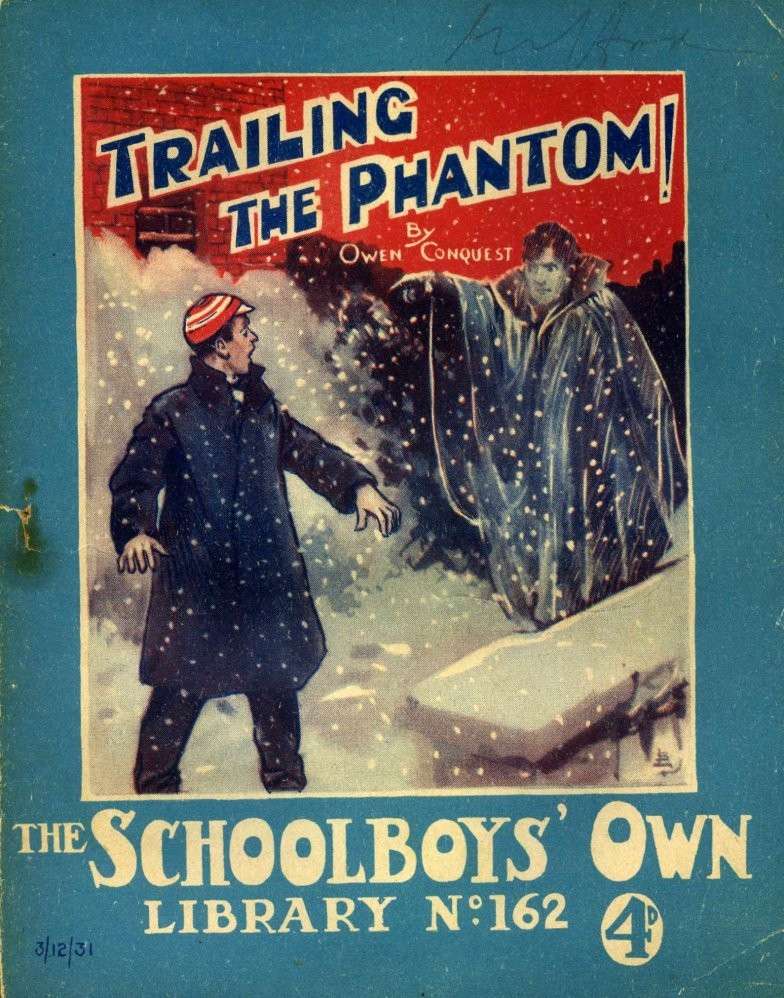 Comic Book Cover For Schoolboys' Own Library 162 - Trailing the Phantom