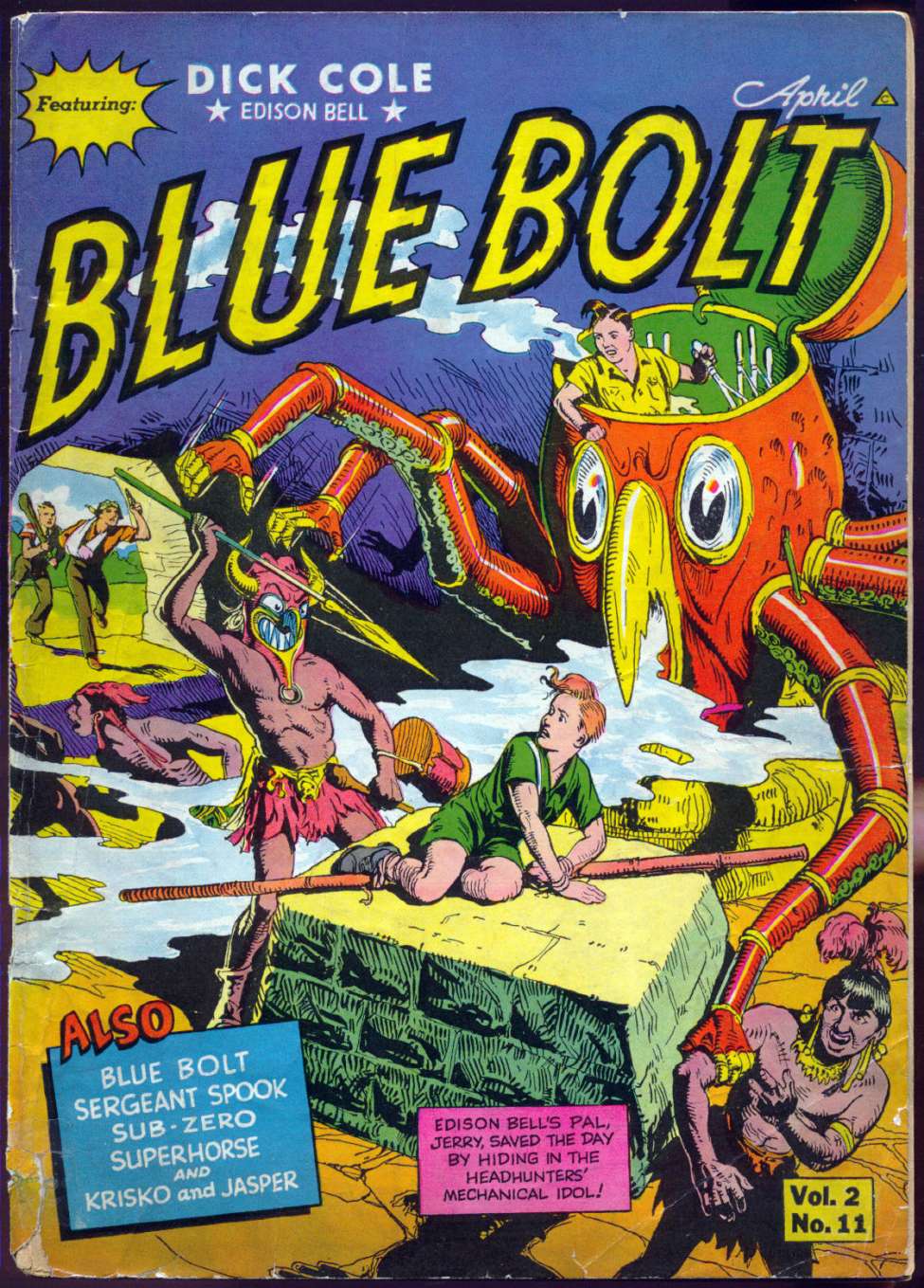 Book Cover For Blue Bolt v2 11