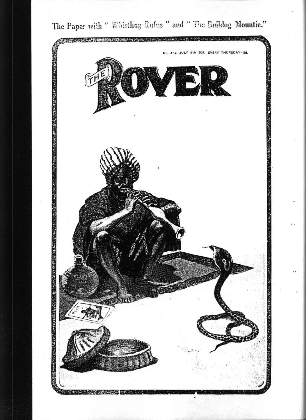 Book Cover For The Rover 482