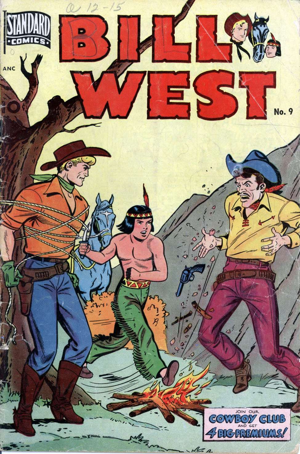 Comic Book Cover For Billy West 9 (alt) - Version 2