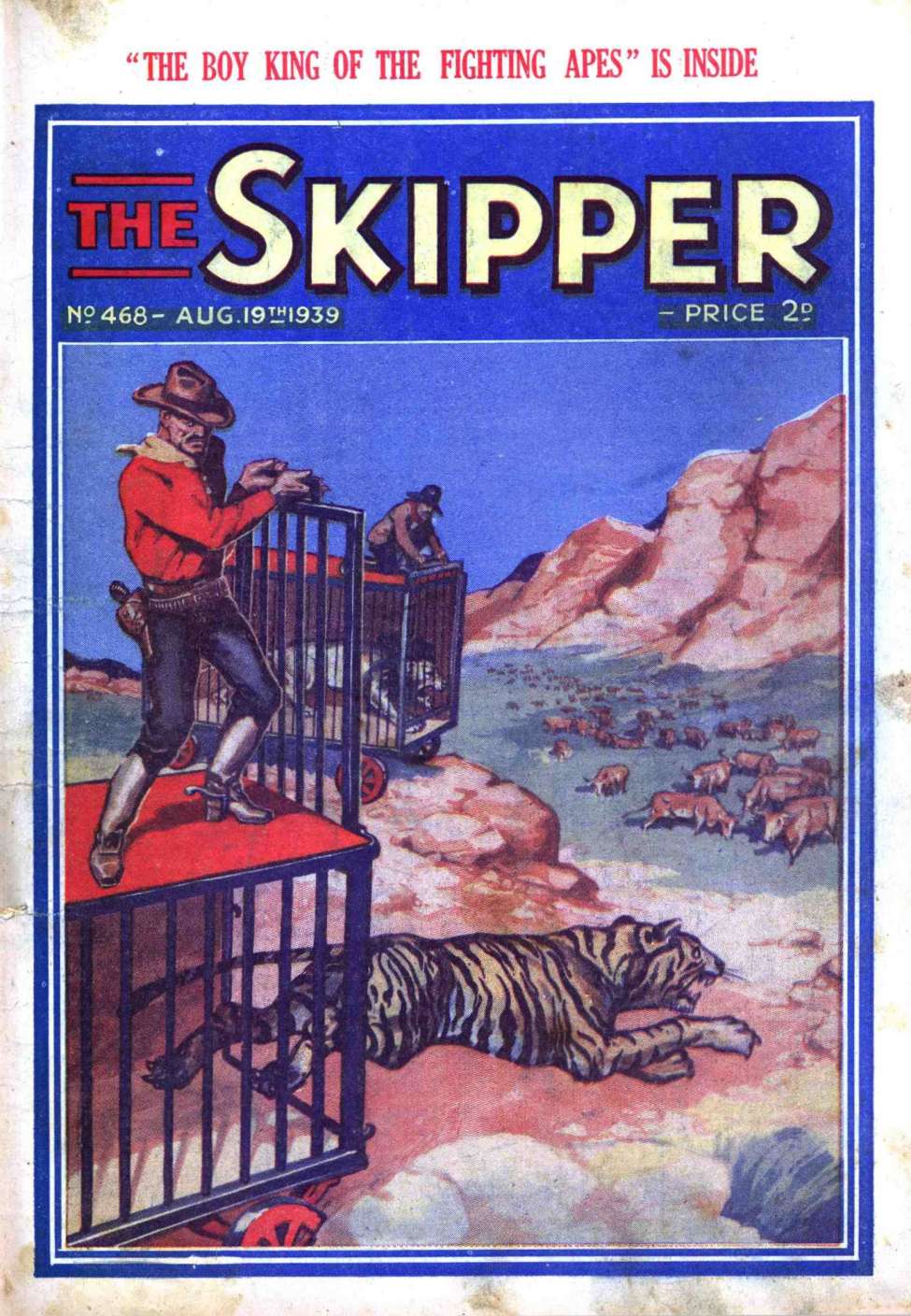 Comic Book Cover For The Skipper 468