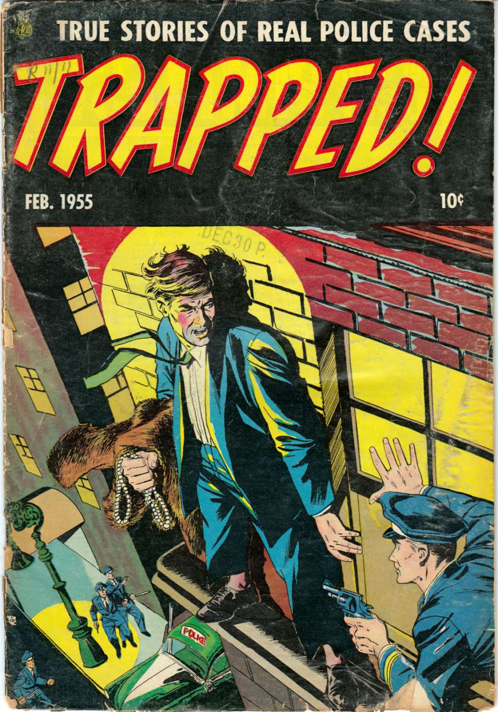 Comic Book Cover For Trapped 3