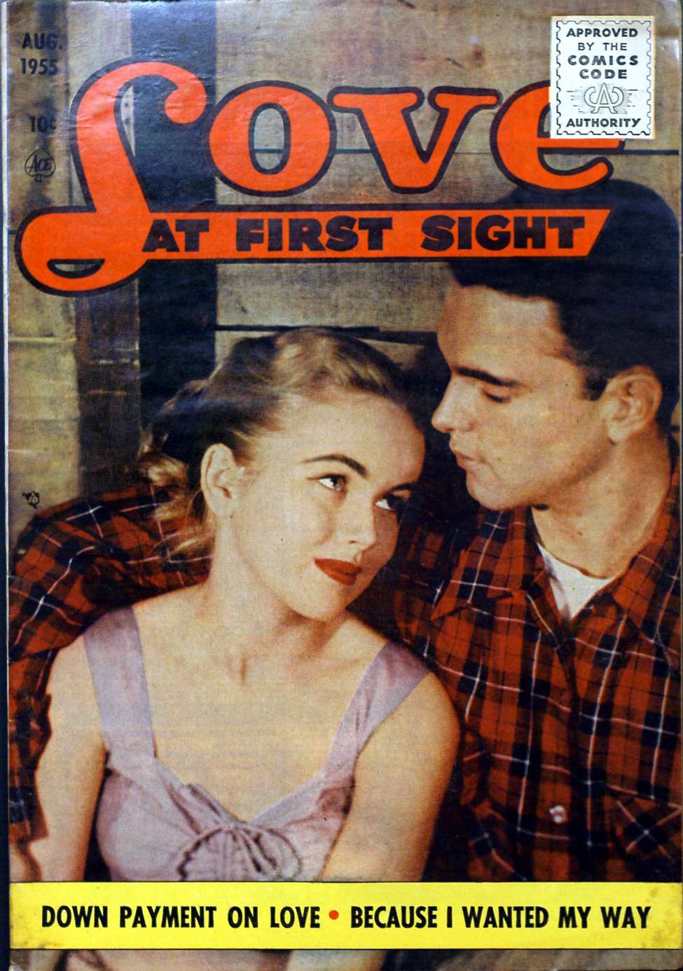 Comic Book Cover For Love at First Sight 36
