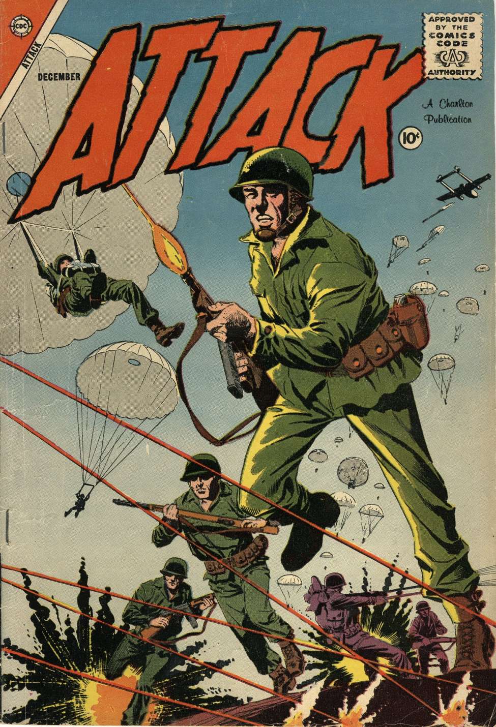 Comic Book Cover For Attack v1 55