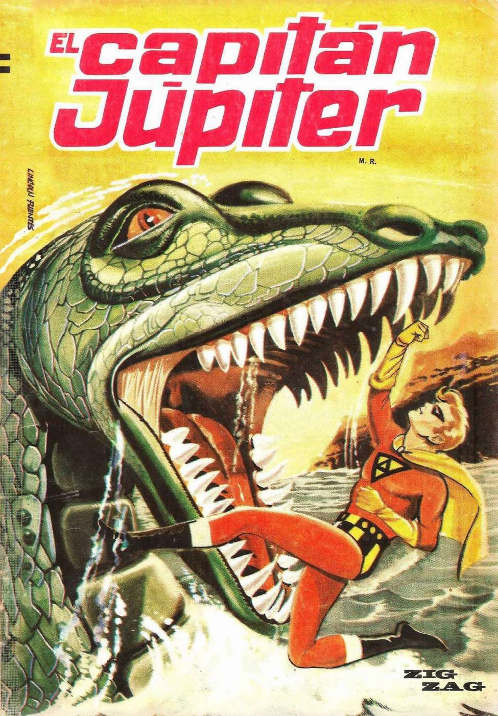 Comic Book Cover For El Capitán Júpiter 18