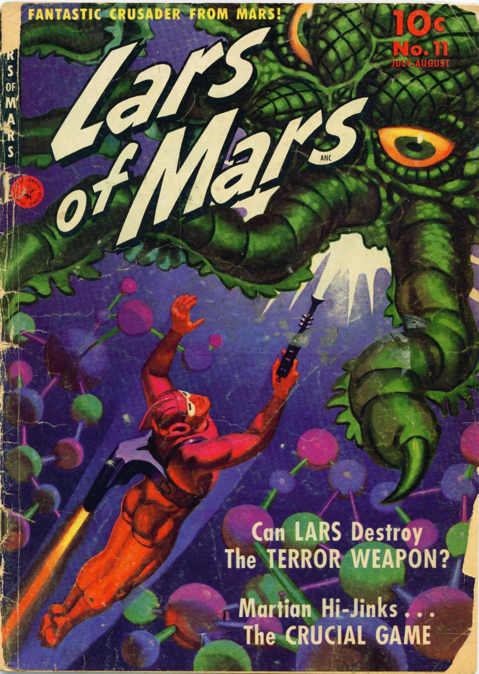 Book Cover For Lars of Mars 11