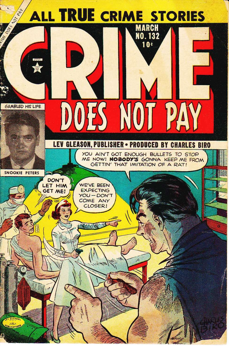Book Cover For Crime Does Not Pay 132