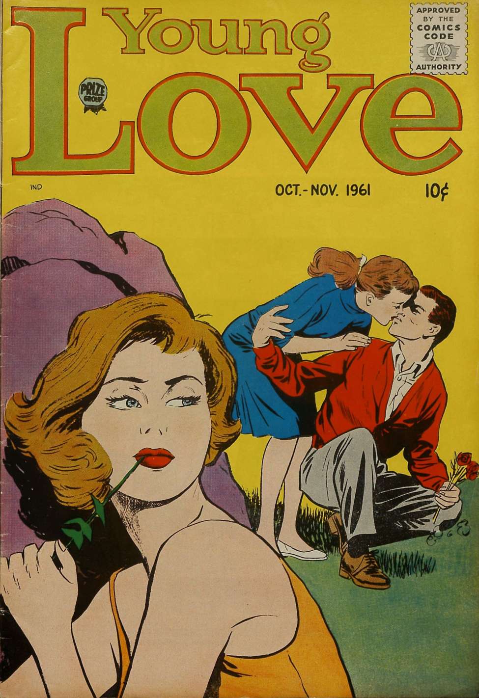 Comic Book Cover For Young Love v5 3