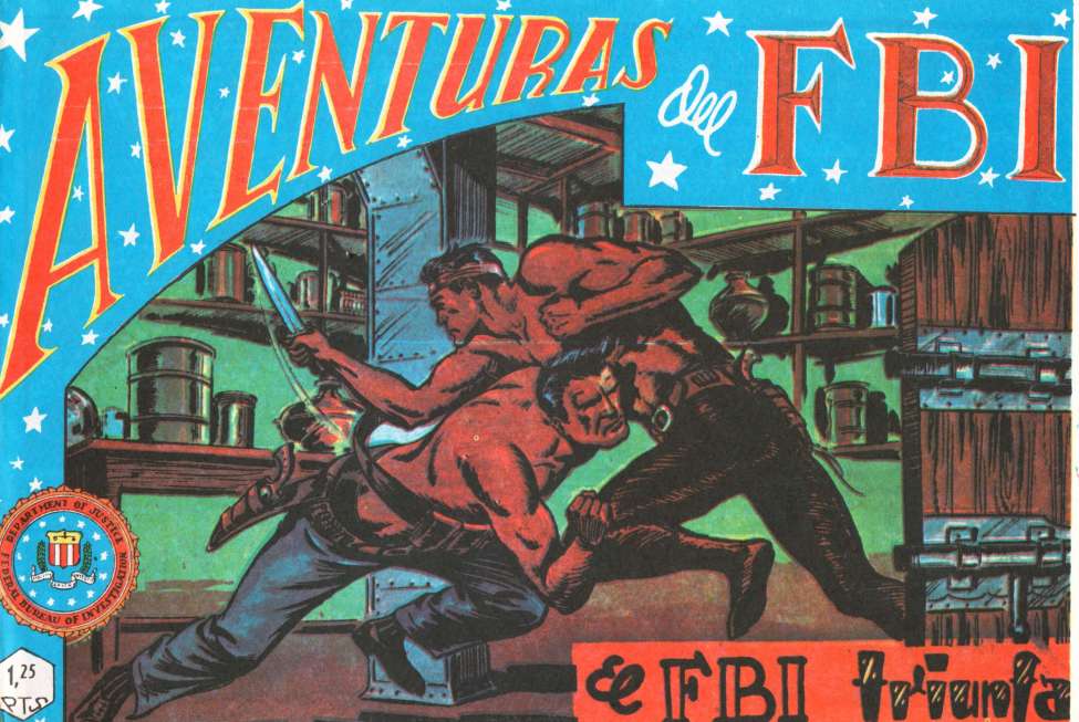 Comic Book Cover For Aventuras del FBI 13 El FBI triunfa
