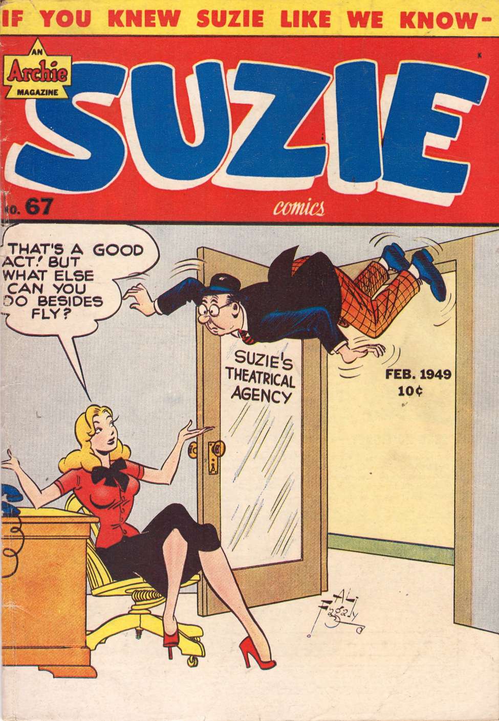 Book Cover For Suzie Comics 67