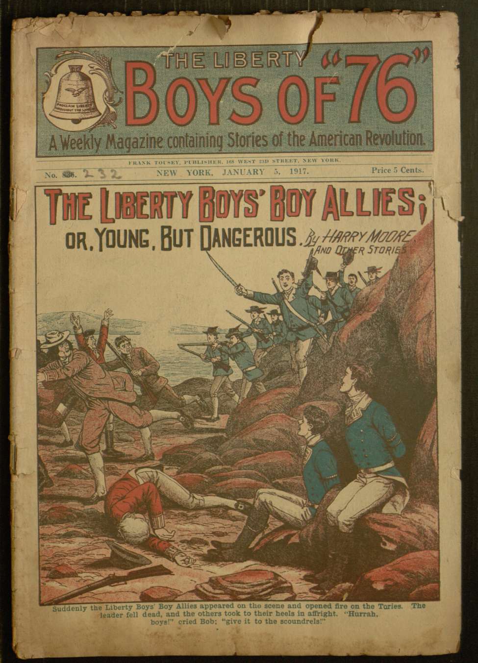 Book Cover For The Liberty Boys of 76 836 - The Liberty Boys' Boy Allies