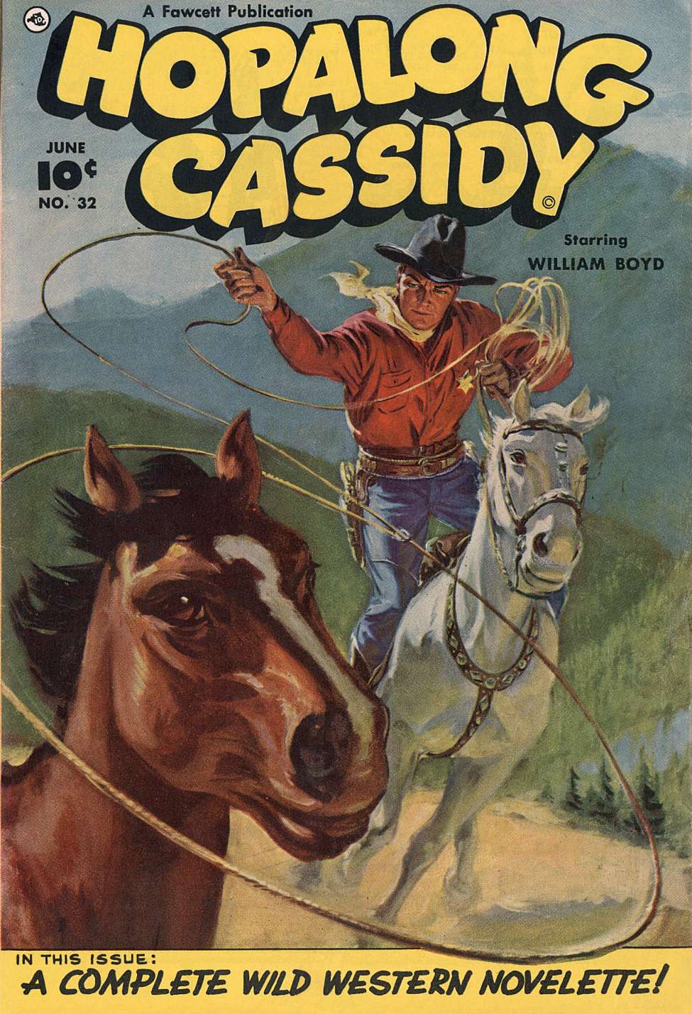 Book Cover For Hopalong Cassidy 32