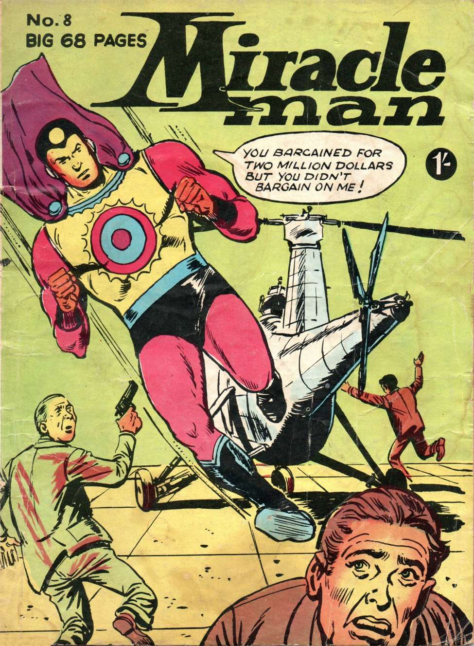 Comic Book Cover For Miracle Man 8