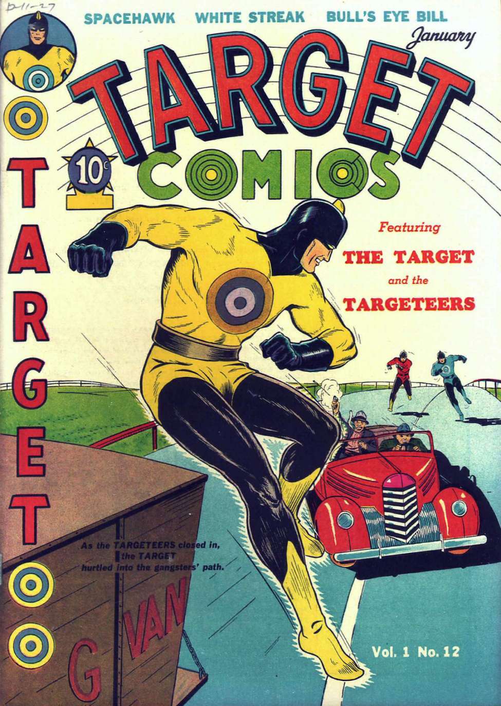 Comic Book Cover For Target Comics v1 12