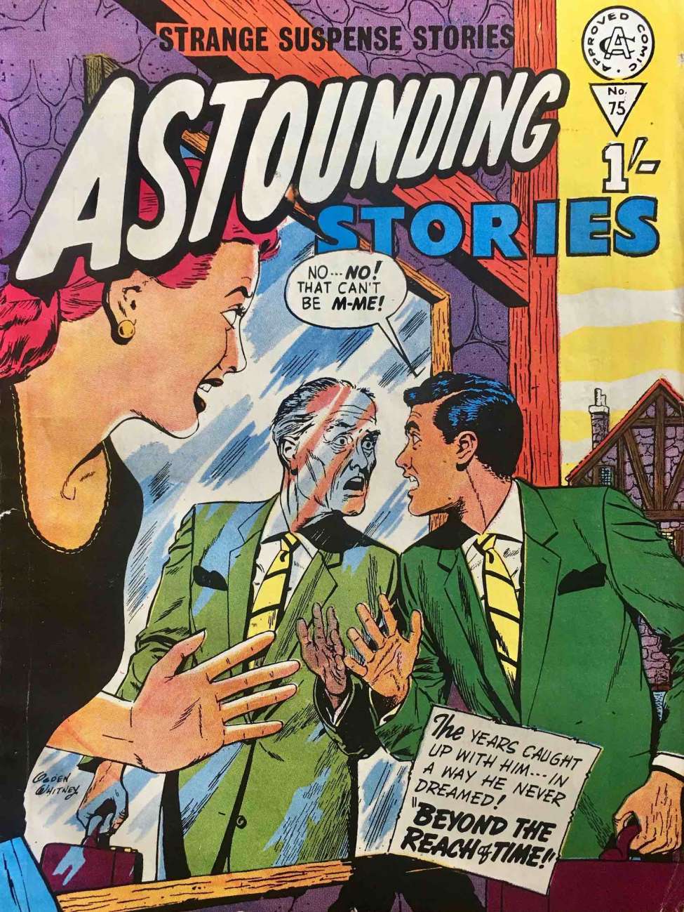 Book Cover For Astounding Stories 75