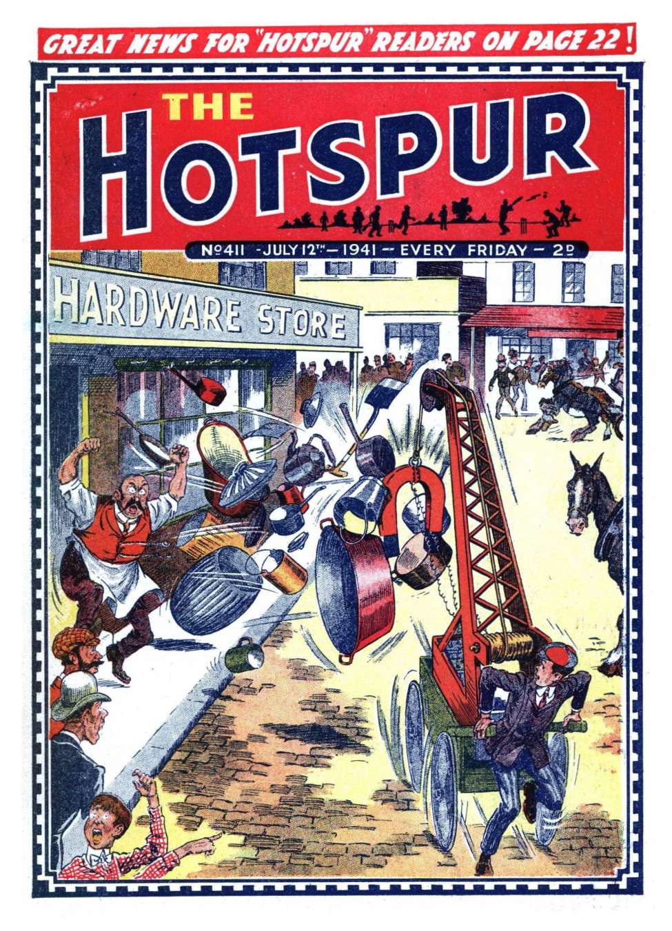 Book Cover For The Hotspur 411
