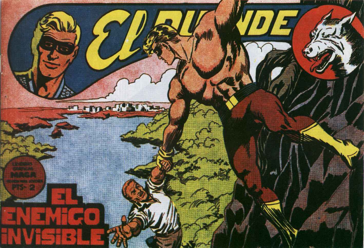 Comic Book Cover For El Duende 35 - El enemigo invisible