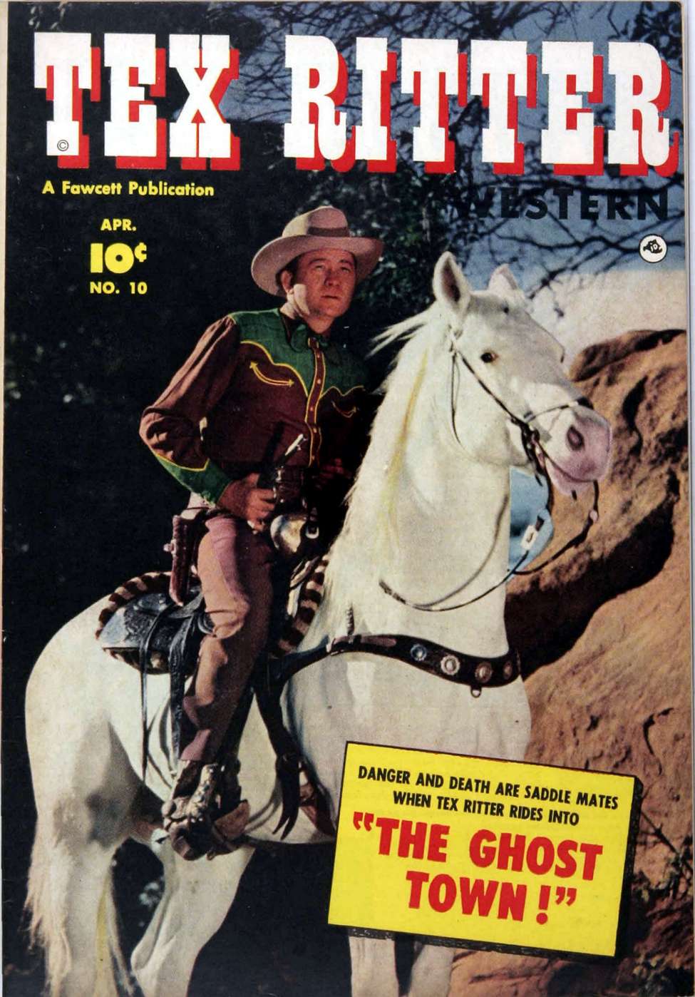 Book Cover For Tex Ritter Western 10