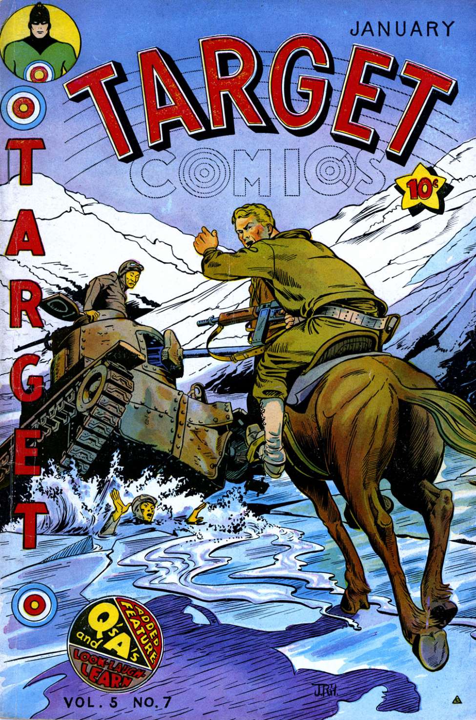 Book Cover For Target Comics v5 7