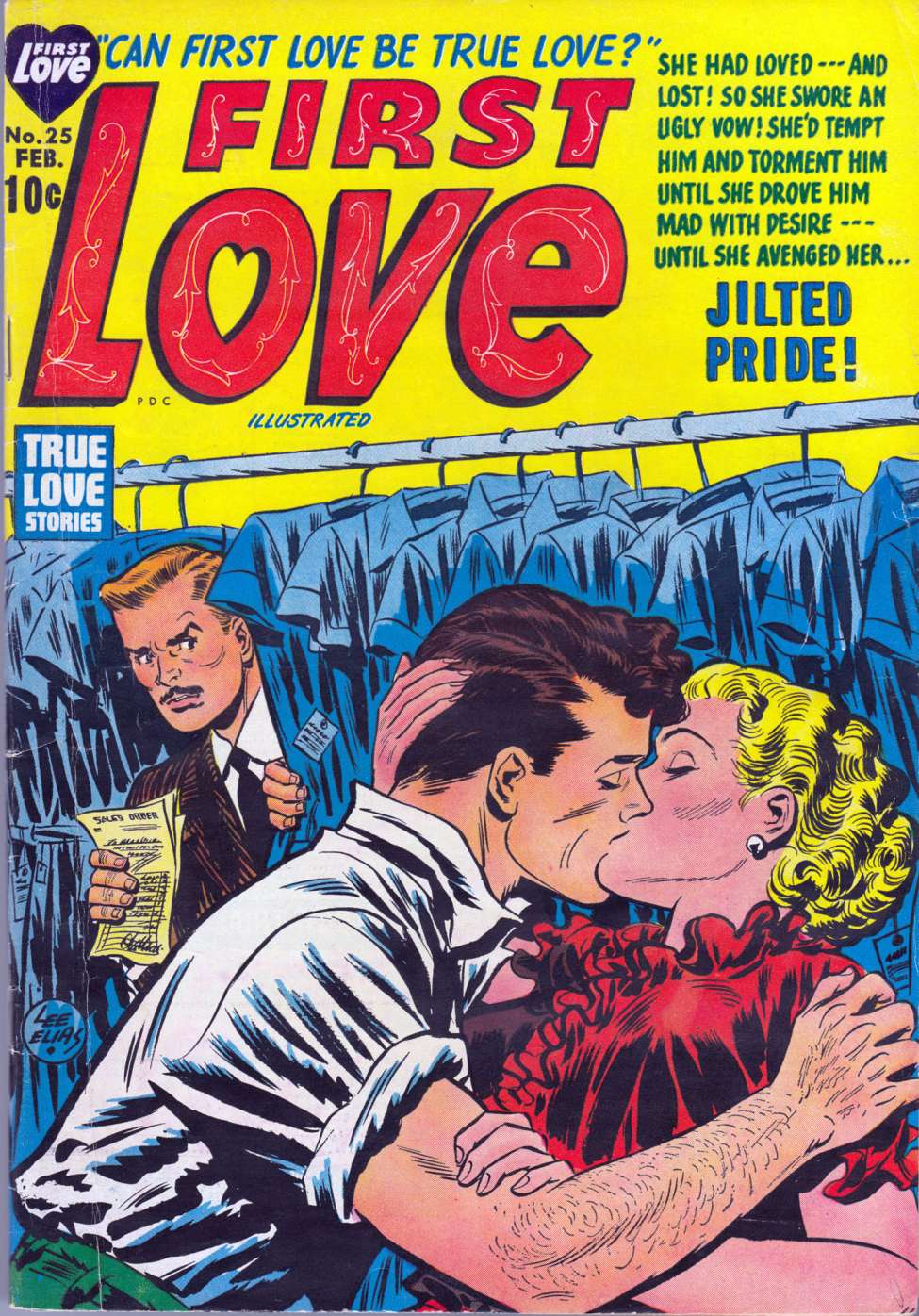 Comic Book Cover For First Love Illustrated 25
