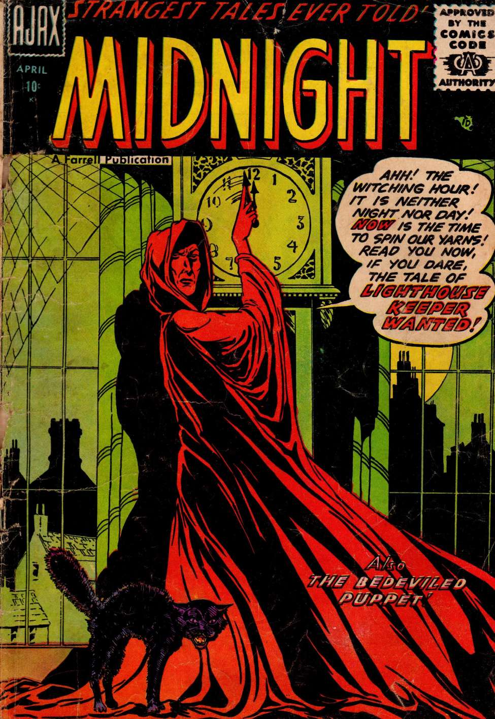 Comic Book Cover For Midnight 1