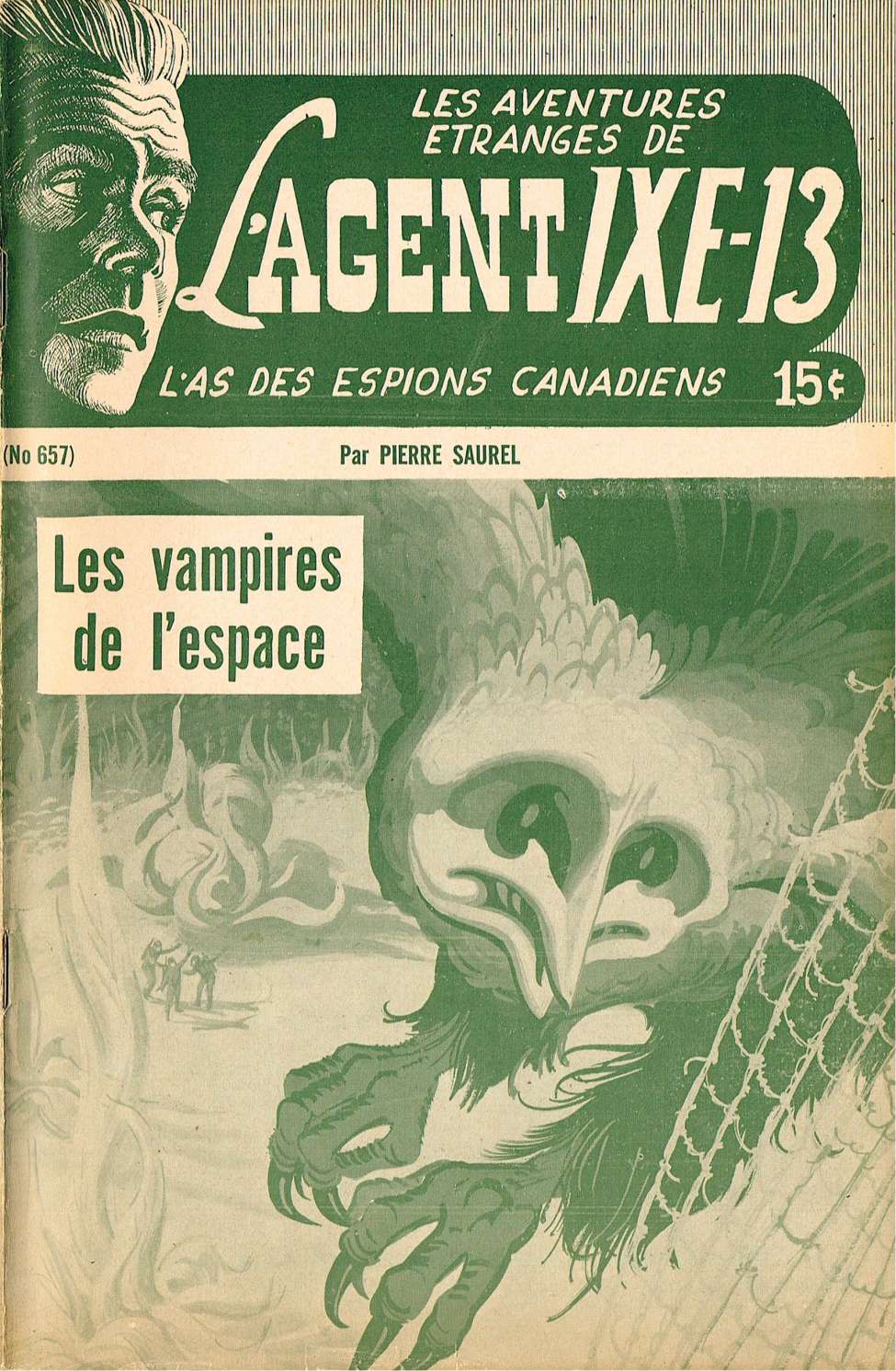Book Cover For L'Agent IXE-13 v2 657 - Les vampires de l'espace
